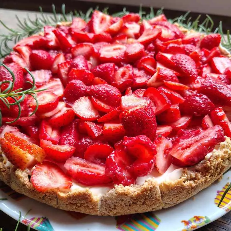 Masa de tarta dulce keto low carb